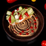 Crispy Bread with Roasted Peppers