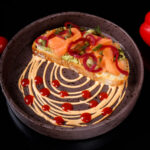 Crispy Bread with Salmon